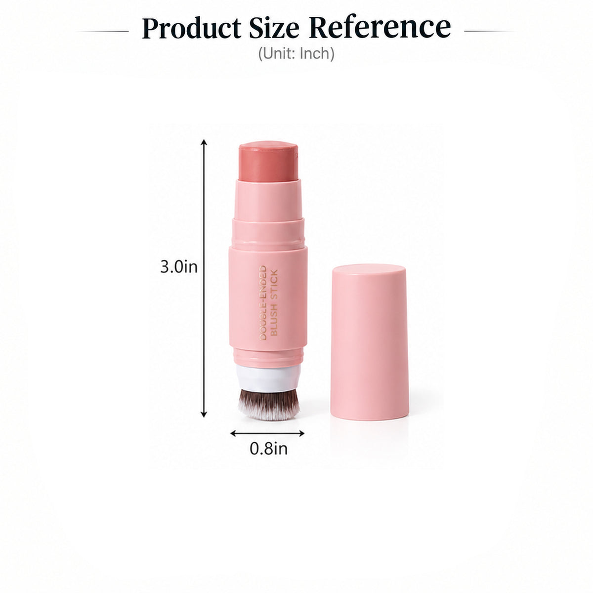 Double-Ended Cream Blush Stick