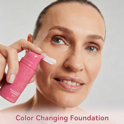 Natural Finish Color-Adapting Foundation