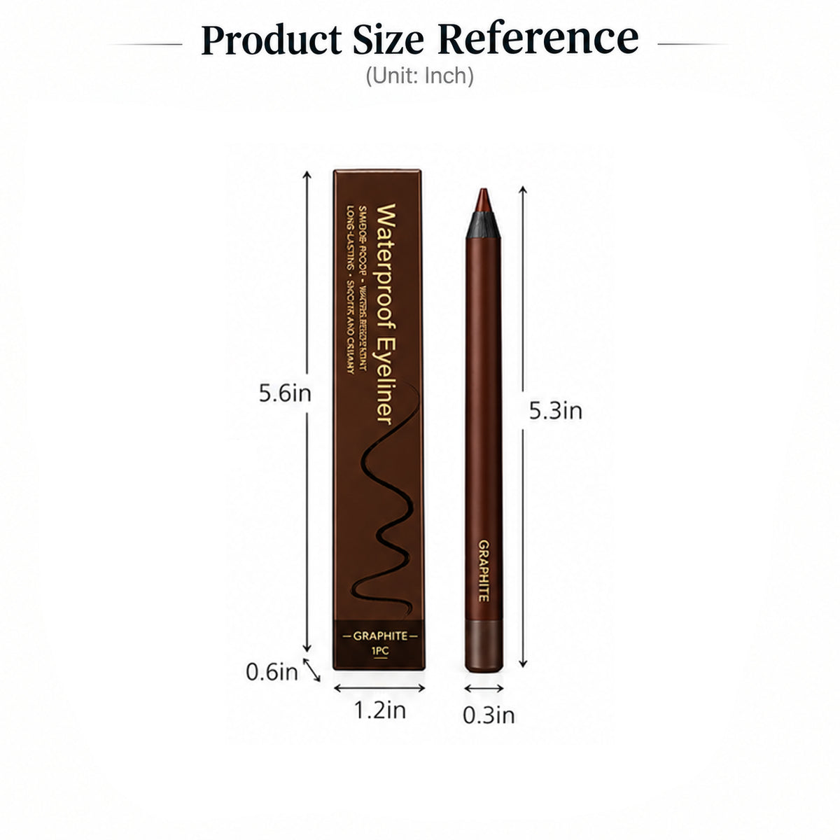 Waterproof Long-Lasting Eyeliner Pencil