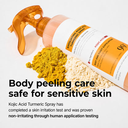 Turmeric Exfoliating Body Spray